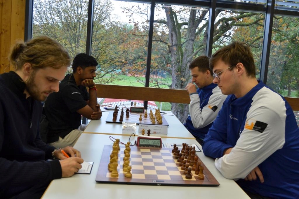 Richard Rapport, Venkatesh, Frederik Svane und Rasmus Svane