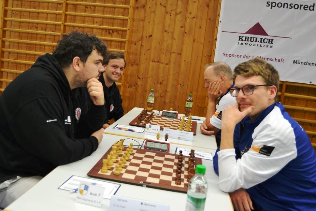 Igor Janik, Benedict Krause, Thies Heinemann und Julian Kramer